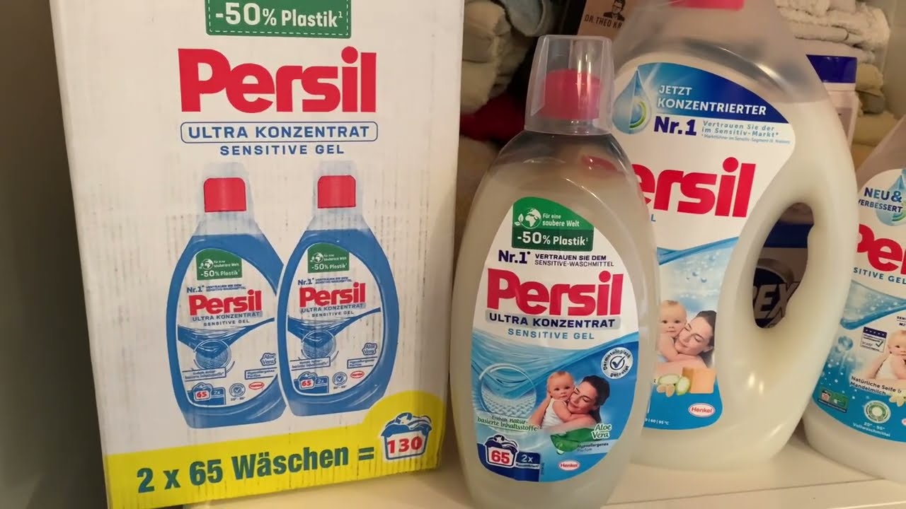 💫 PERSIL 💫 Ultra Concentrate - Sensitive Version- Whites 60° Miele W487 💥BRANDNEW HENKEL product 💥