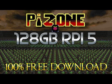 🚀🔥 PiZone 128GB 🎮 Raspberry Pi 5 Image 💾 1600+ Ports 🕹️ EPIC DOOM Mods 💀 Retro Gaming Madness! 🧟‍♂️⚡