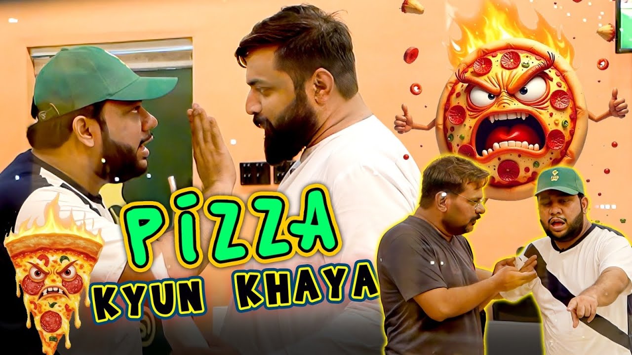 | PiZZA KYUN KHAYA I By Nadir Ali &Jaffar Mastana Farrukh Buddha | P4 Pakao | 2025