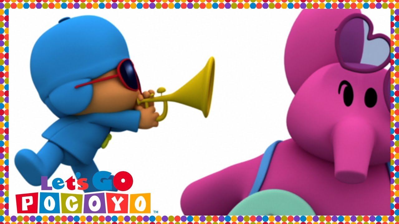 🥁 POCOYO in ENGLISH - Pocoyo's band [ Let's Go Pocoyo ] | VIDEOS and CARTOONS FOR KIDS