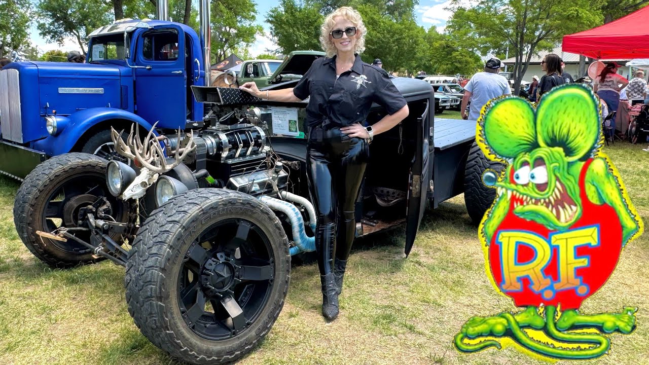 🔥 RAT FINK REUNION 2025 - HUGE RAT ROD & CUSTOM CAR SHOW - MANTI, UTAH - ED 