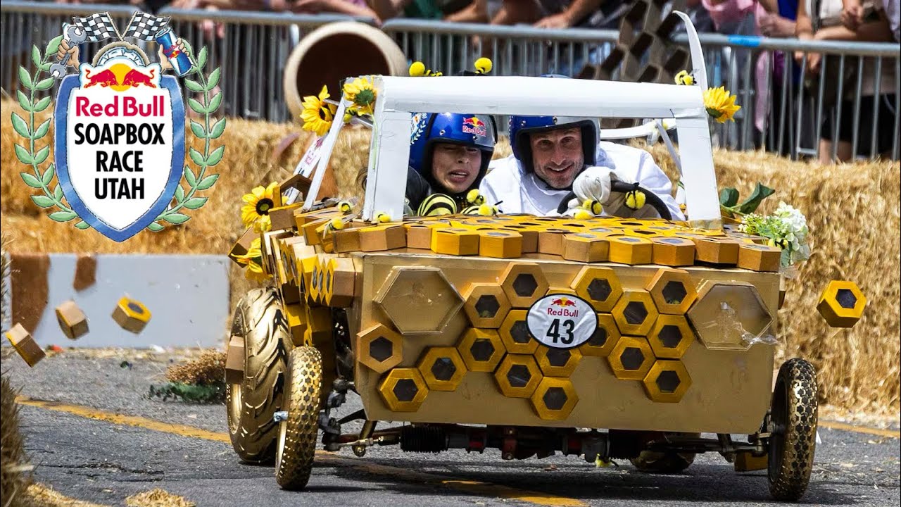 🔥 Red Bull Soapbox Race 2025 Hits Salt Lake City, Utah, USA for the First Time! (4K 60fps) 🇺🇸