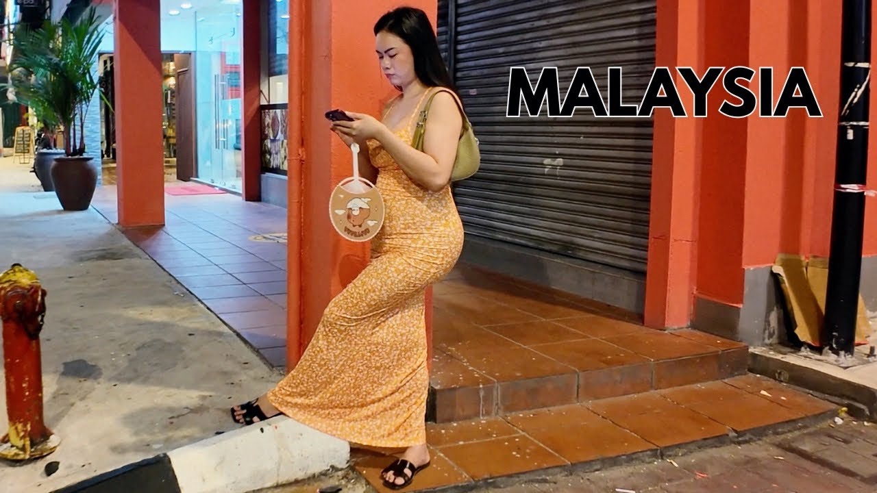 🇲🇾 Red Light District Kuala Lumpur Malaysia | Nightlife in Bukit Bintang 2025