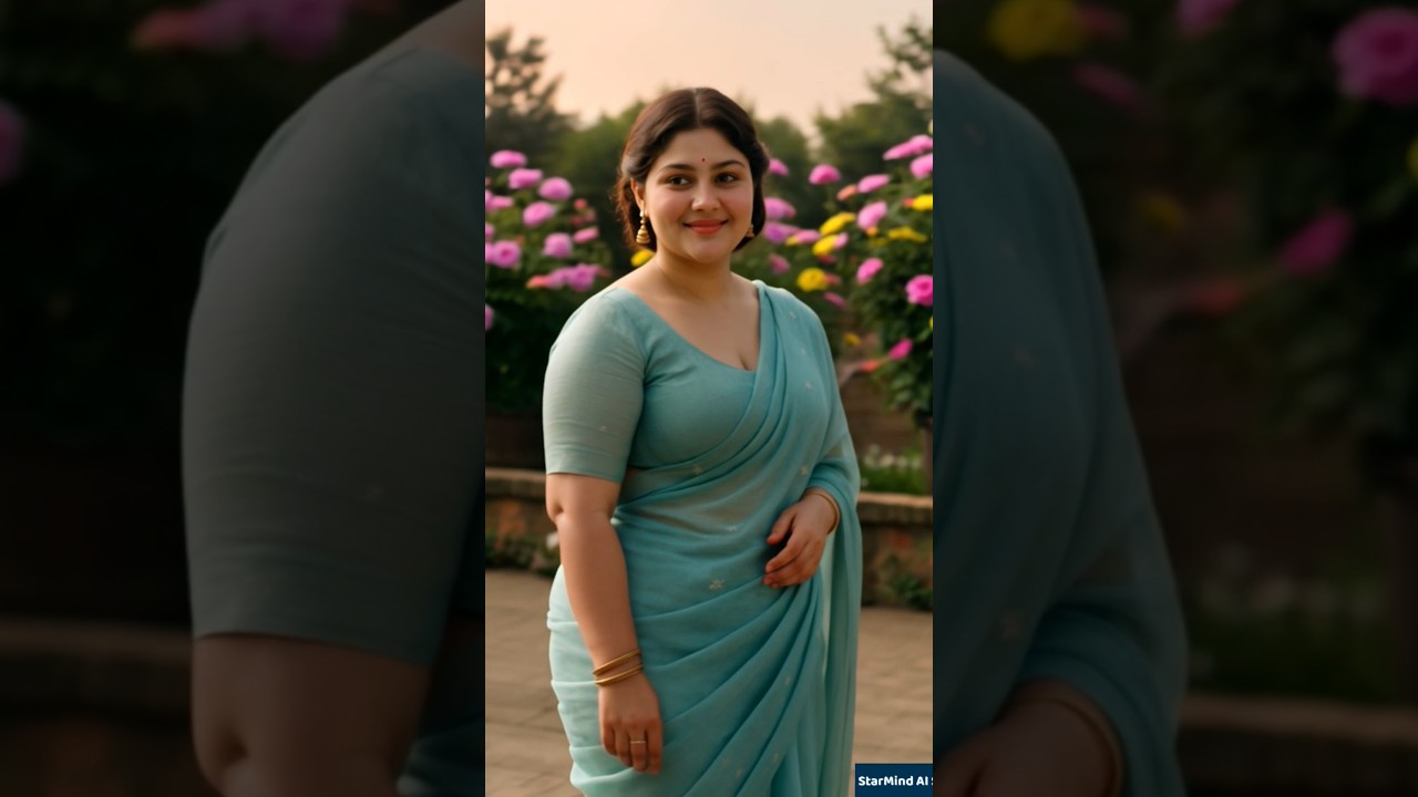 👑 Royal Vibes Only! This AI-Generated Saree Look Is Pure Elegance 💫