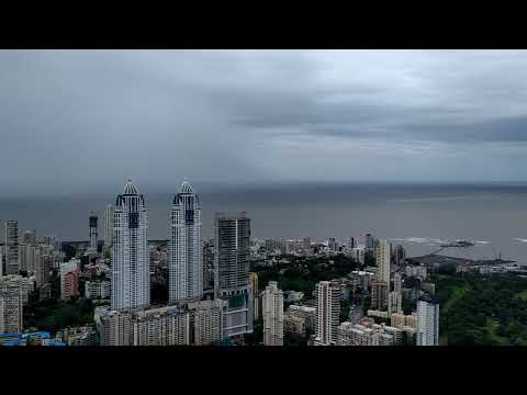 # Sea view of # ❤️ Mumbai from 70th Floor # Mansoon