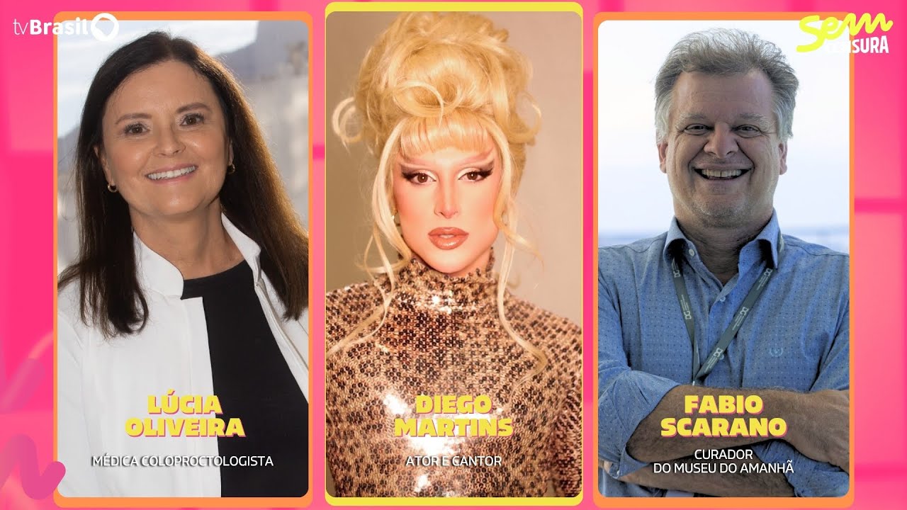 🔴 SEM CENSURA RECEBE DIEGO MARTINS, FABIO SCARANO E LÚCIA OLIVEIRA