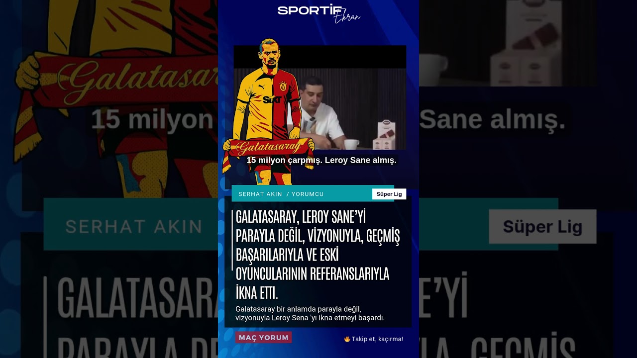 🔵🟡 Serhat Akın, Fenerbahçeliliğini konuşturdu! 🔥 