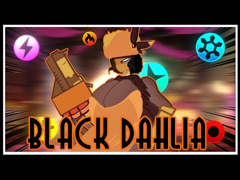 🔶🖤|| Some Black Dahlia Stuff I Made ||🧡♣️