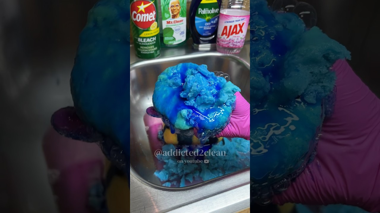 💖 #squeeze #spongeasmr #spongesqueezing #satisfying