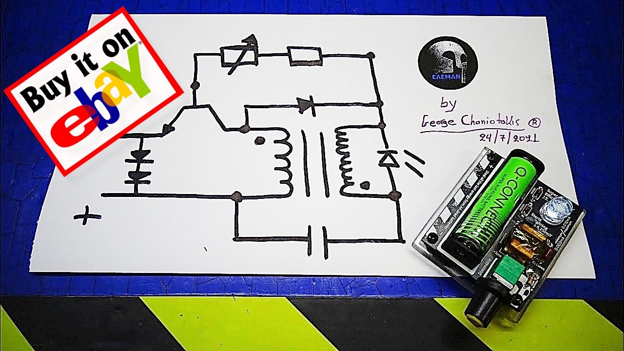 🔋 Super Efficient Joule Thief – Extract Energy from Batteries as Low as 0.25V!🚀 New Circuit Design !