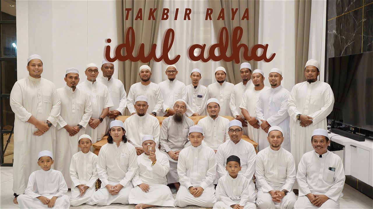 🔴 TAKBIR HARI RAYA AIDIL ADHA USTAZ AZHAR IDRUS | Eid Takbeer | تكبيرات العيد