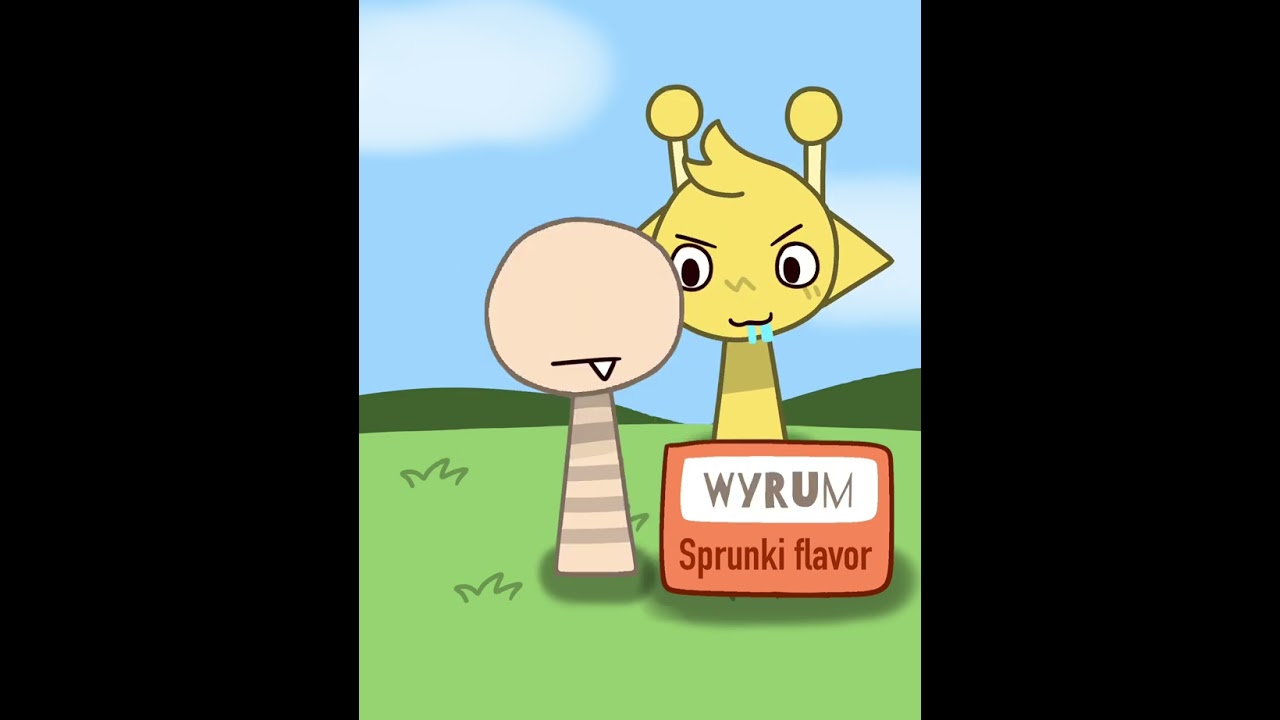 😋 Tasting Sprunki characters 😋 | Part 3 | Sprunki Incredibox #sprunki #sprunkioc #cute #funny