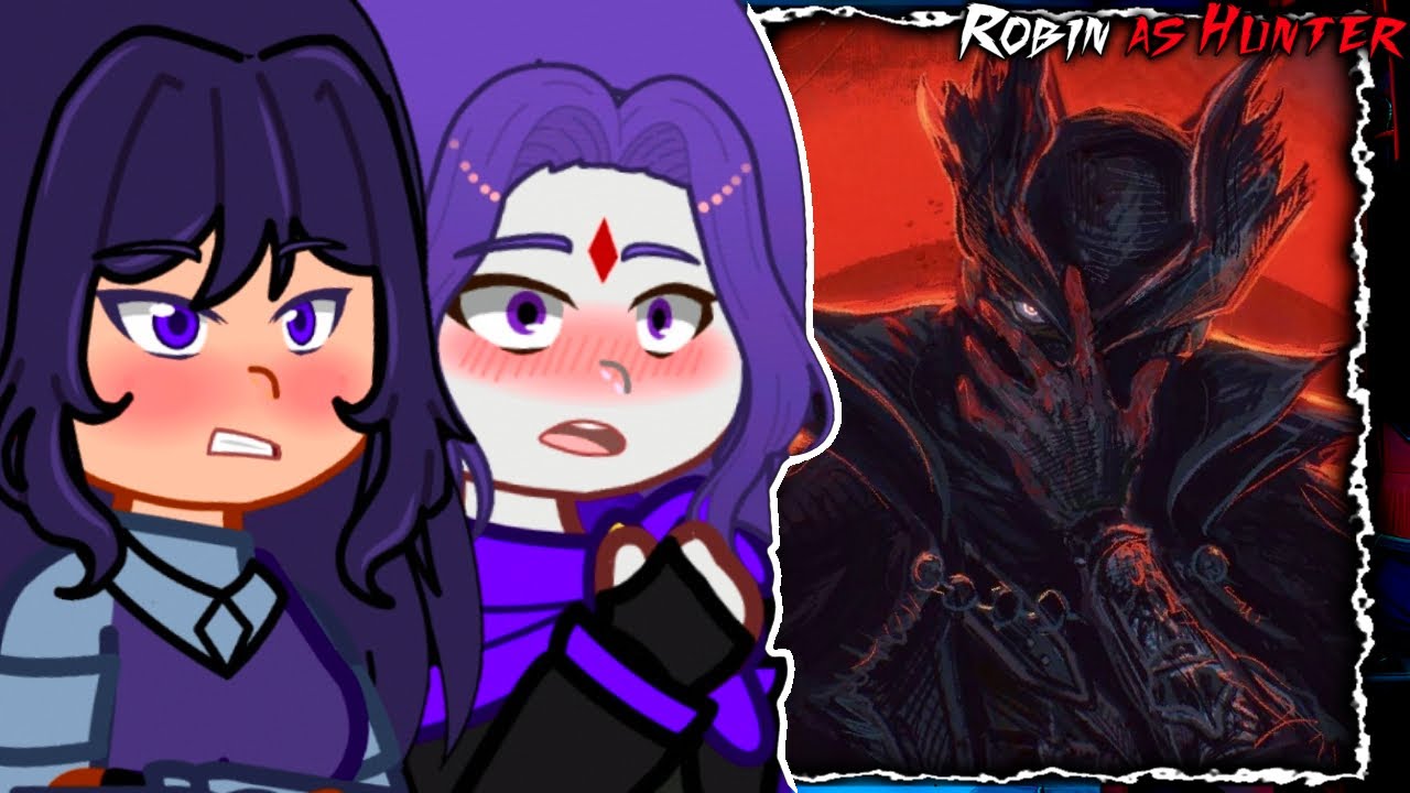 🇺🇸/🇪🇸/🇧🇷 Teen Titans Go React to Robin As Hunter - Gacha React