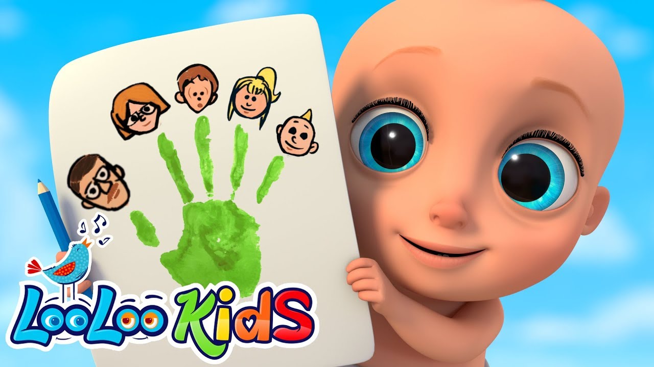 ☝️ The Finger Family - (Official Video) - LooLoo Kids Nursery Rhymes & Kids Songs