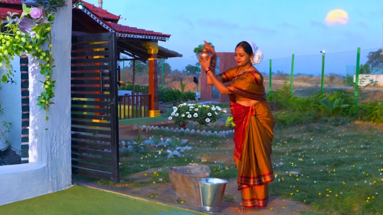 🌄 The Village Woman and Her Daily routine | My Village Life | Traditional Recipes | ಹಳ್ಳಿ ಜೀವನ