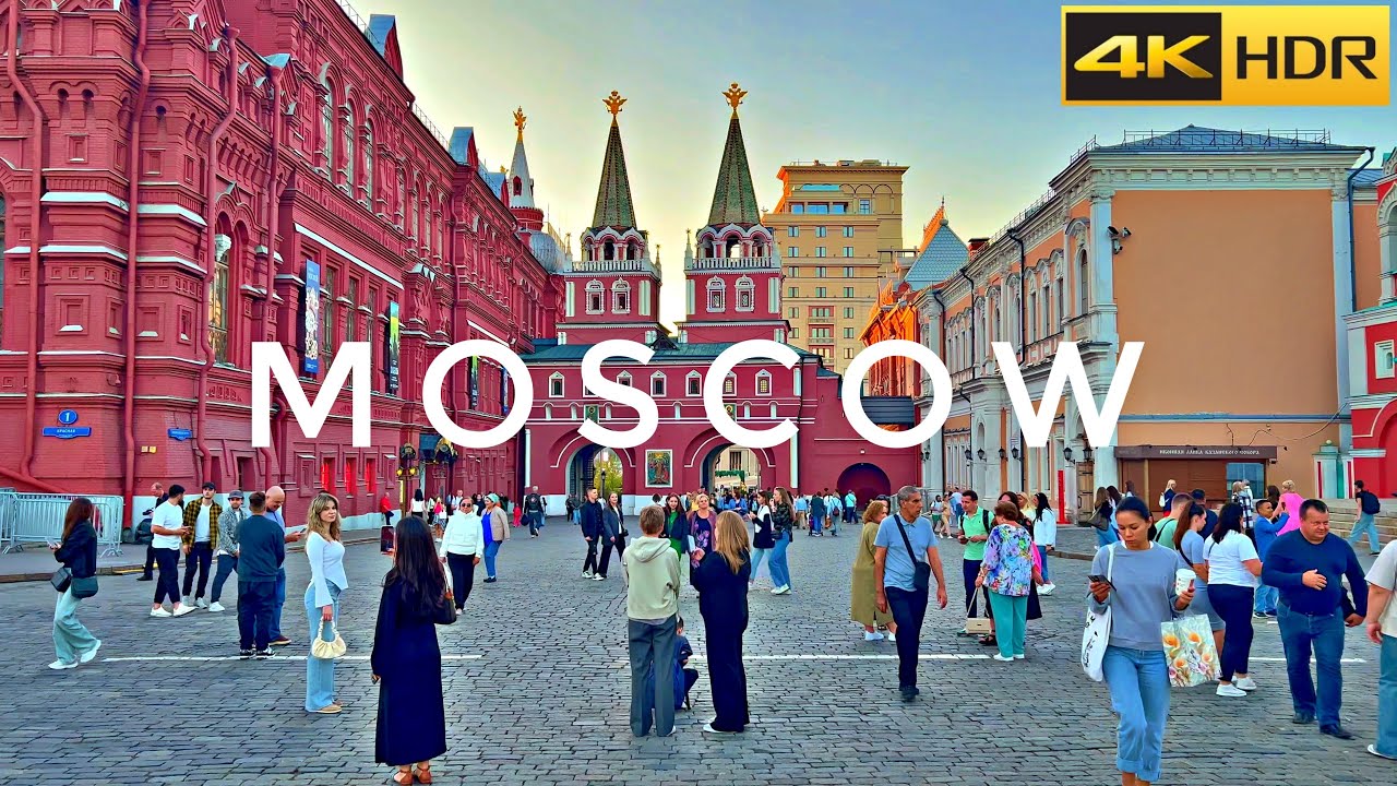 🇷🇺 This is Moscow in 2024 🪆 A Russian Summer Walk [4K HDR]