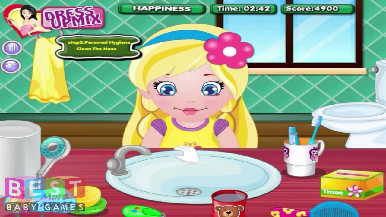 ღ Tidy Baby Sofia - Baby Care Games for Kids