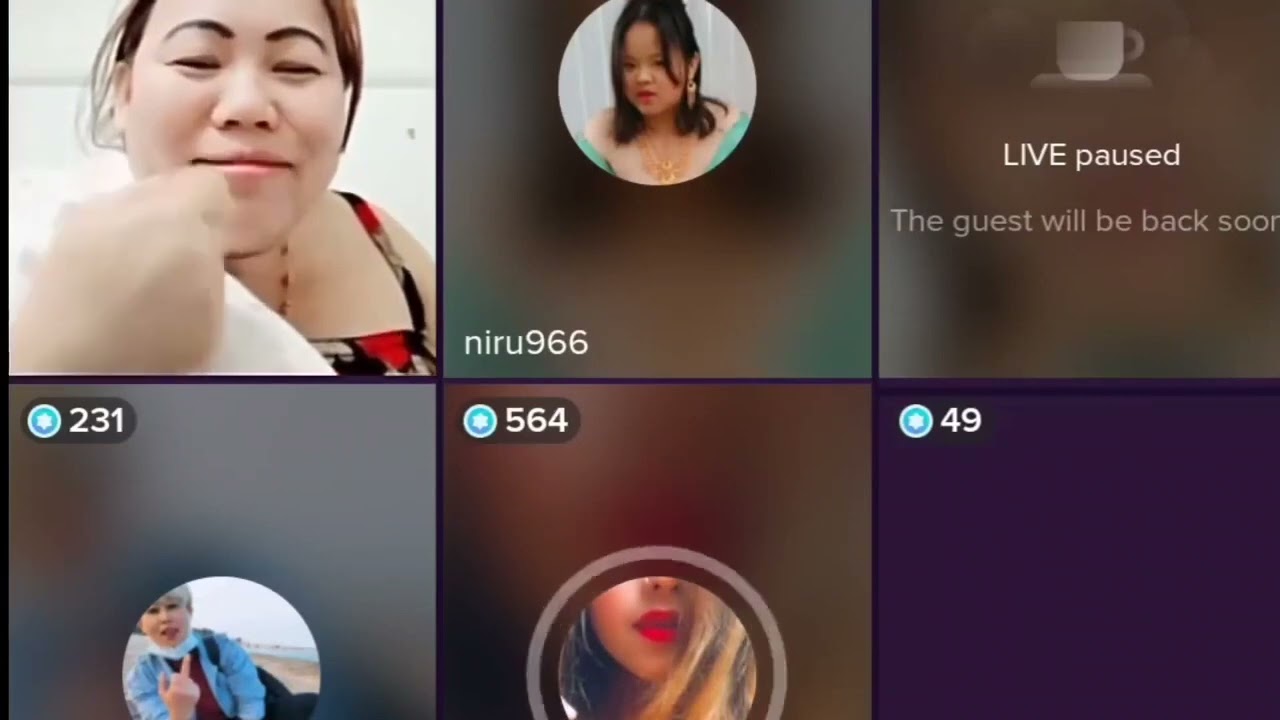 मुजि Tiktok Live Kanda _ Live Girls _ मिठो रमाइलो कुराकानि साथिहरु सनग