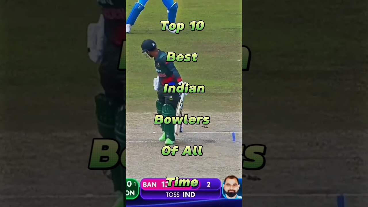 🤯 Top 10 Legendary Indian Bowlers of All Time! ️‍🔥🏏 #cricket #shorts #top10