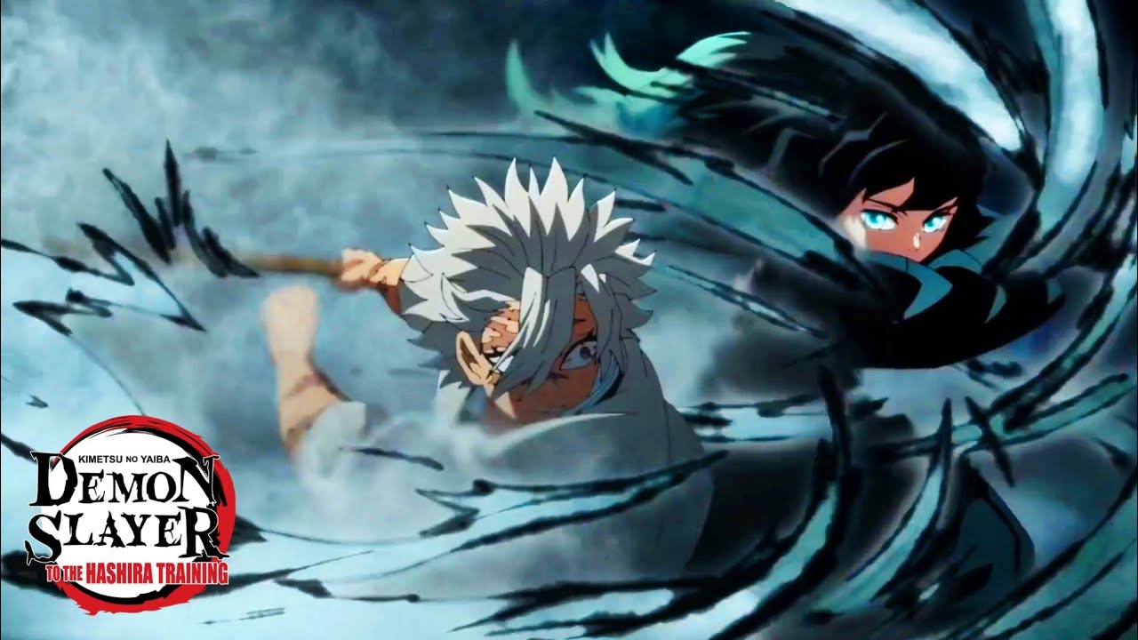( Training ) Muichiro Hashira VS Obanai Iguro And Sanemi  / Demon Slayer Training Arc