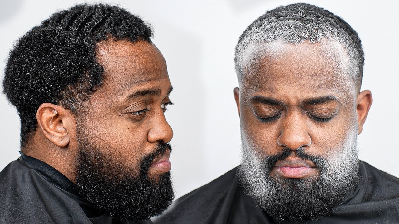 🔥 TRANSFORMATION 🔥 CLIENT PAYS $500 FOR THIS HAIRCUT/ LOW MID FADE/ FADED BEARD / HAIRCUT TUTORIAL