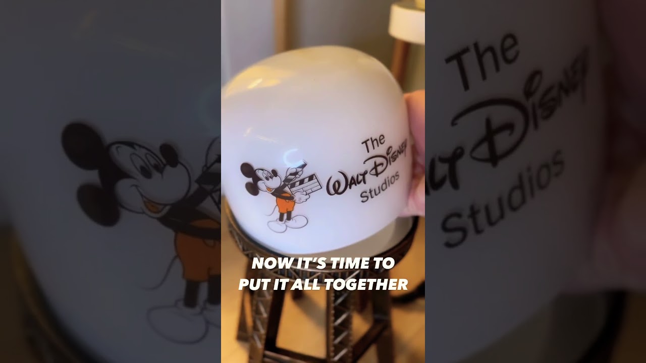 📦 UNBOXING Walt Disney Studios Water Tower Lamp | DISNEY 100 | DISNEY ERAS COLLECTION