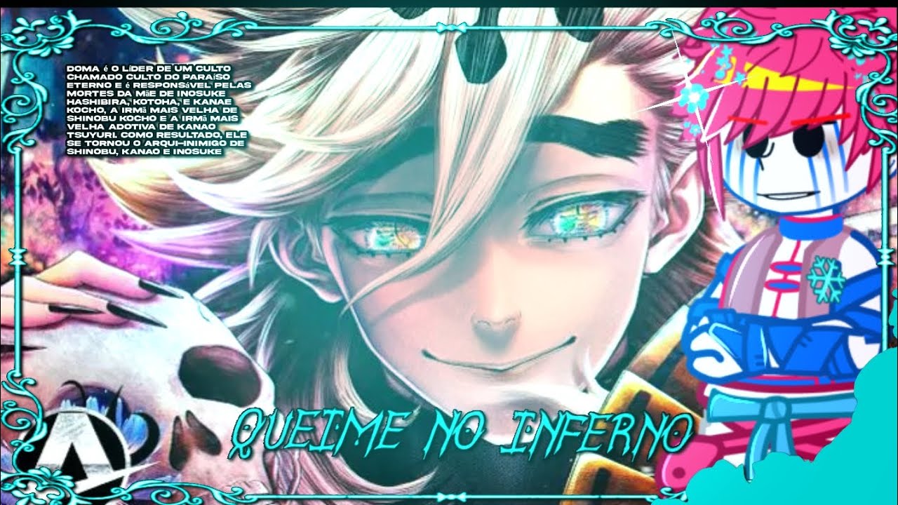 ❄️🦋 Uppermon's + Muzan react|React a| ♪ Frias emoções|Douma |(Kimetsu no yaiba )| Anirap|🦋❄️