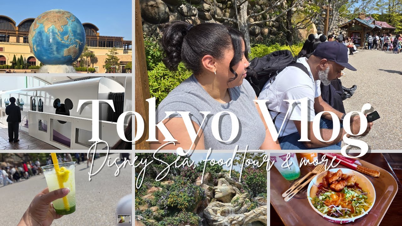 ✨ Visiting Tokyo DisneySea for the First Time| Japan Vlog  Food, 7 Eleven Haul, Island Mall & More
