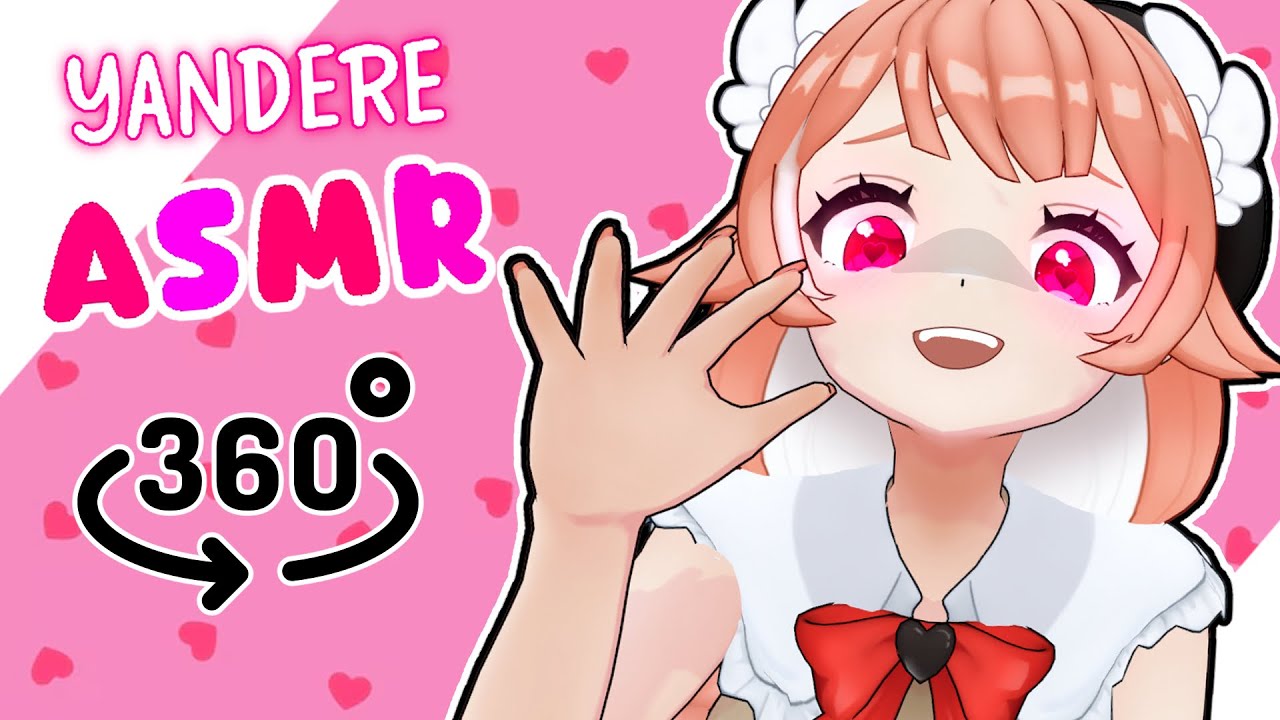【 VR 360° ASMR  】Yandere watches you sleep 💗