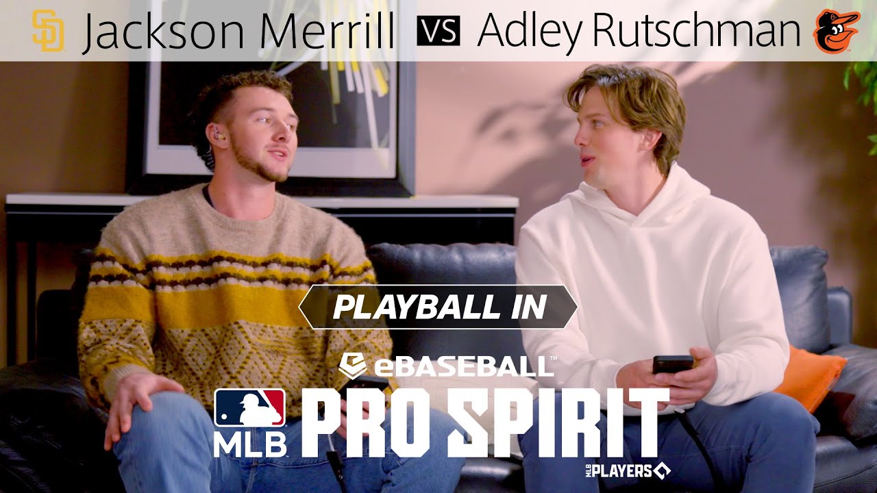 【ジャクソン・メリル選手 VS アドリー・ラッチマン選手】メジャスピでリアタイ勝負！本人たちもオーダー入り！一体どちらが勝利するのか？！【MLB PRO SPIRIT】