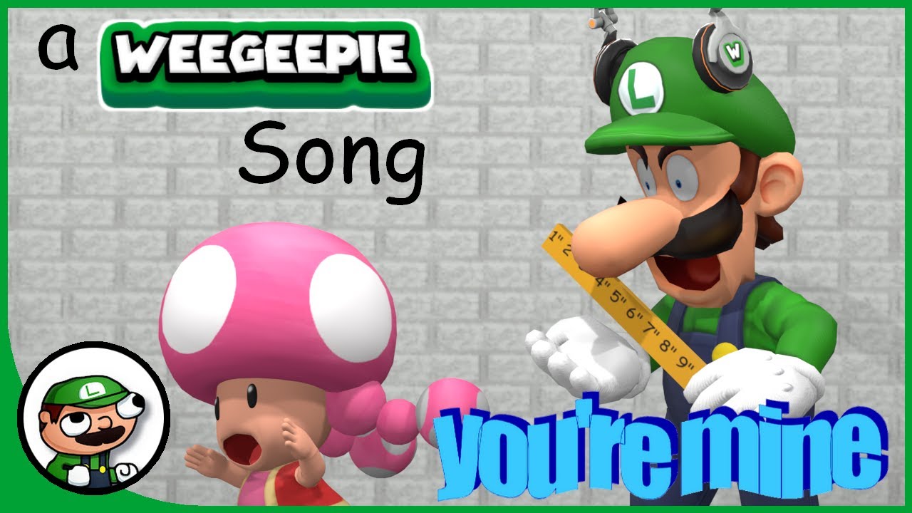 🎶 WEEGEEPIE'S BASICS SONG (YOU'RE MINE) | LYRIC VIDEO | 🎶