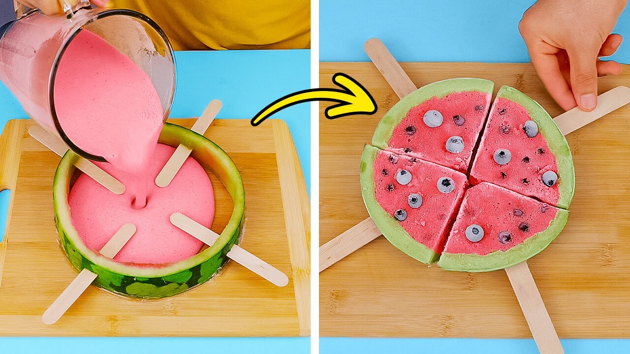 🍉 YAZ TATLILARI KENDİN YAP 🌞 Viral Tarifler Burada!