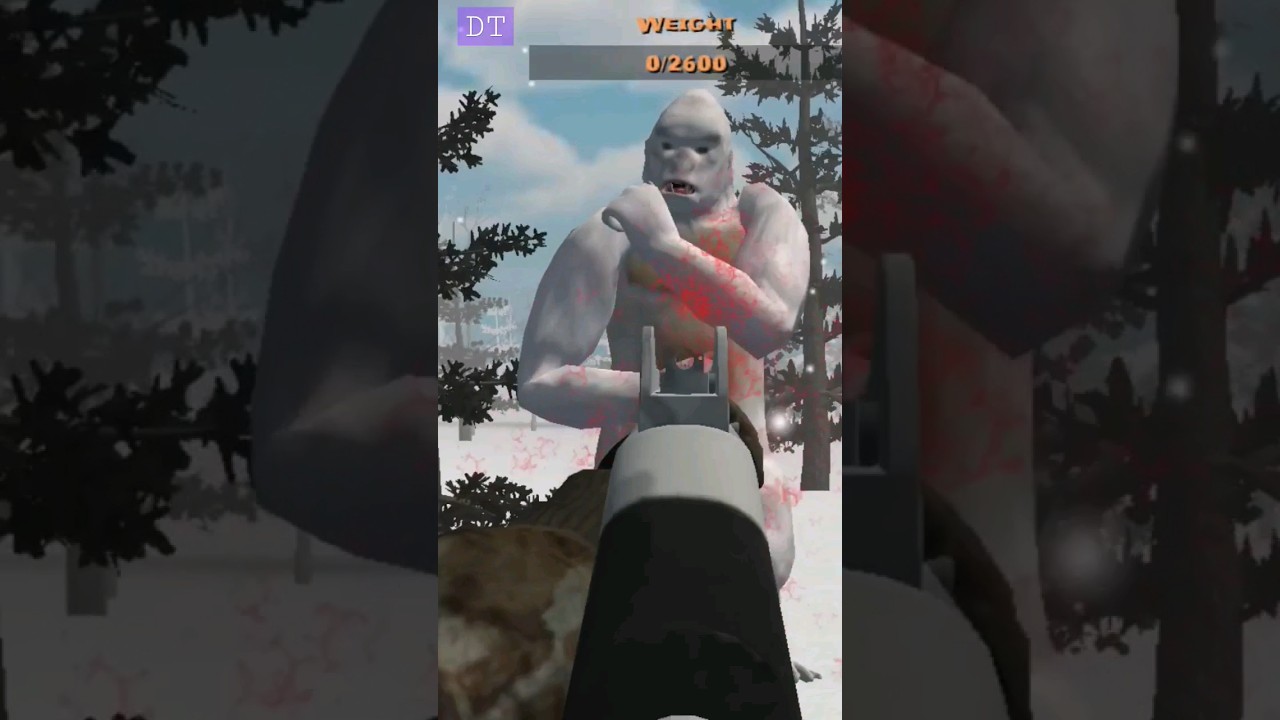 😱🦍 Yeti Hunting Simulator 4X4 #hunting #simulator #yeti #gorilla #gaming