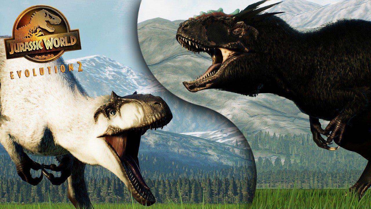 🔲 Yin & Yang Habitat Build For Feathered Giants | Jurassic World Evolution 2 Sandbox Park Build