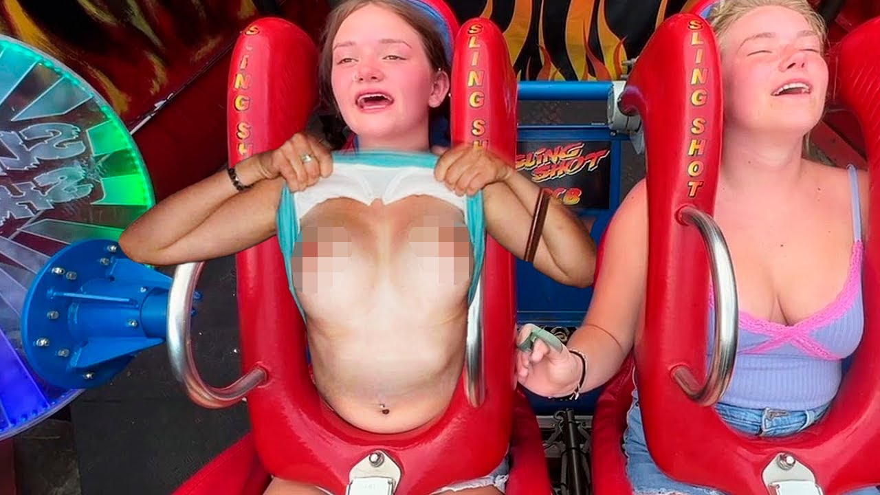 🚀 YOU MUST SEE IT | BEST GIRLS SlingShot Ride in Stunning 4K 🔥