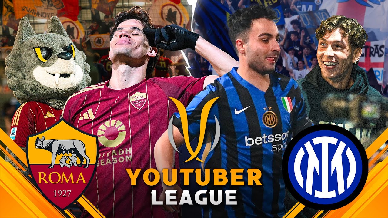 ⚽️🏆 YOUTUBER LEAGUE ► ROMA - INTER | GIORNATA 4