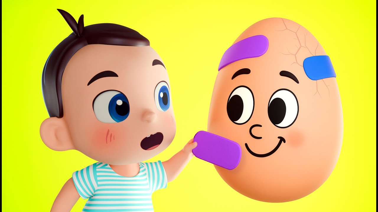 🥚 Yumurta Kafa - Eğlenceli Çocuk Şarkıları | Ozi ve Suzi ile Öğren ve Eğlen