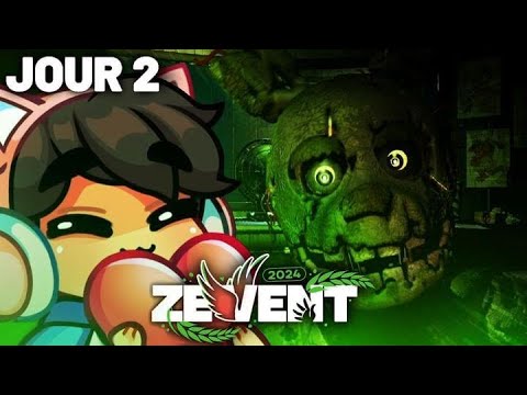 💚 ZEVENT : FNAF 3, React Story Time 🌸, VOCAL, Zelda 64