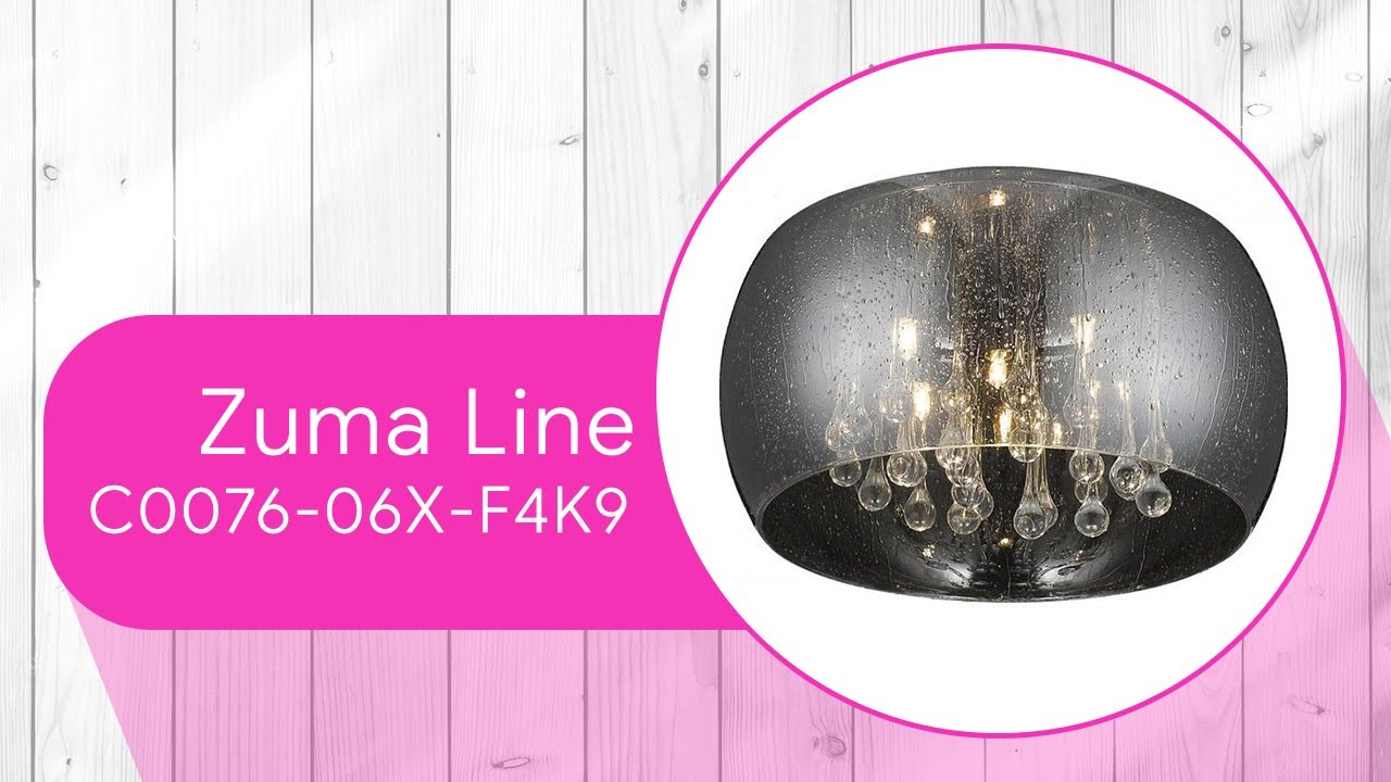 Люстра Zuma Line RAIN C0076-06X-F4K9 - 3D-модель