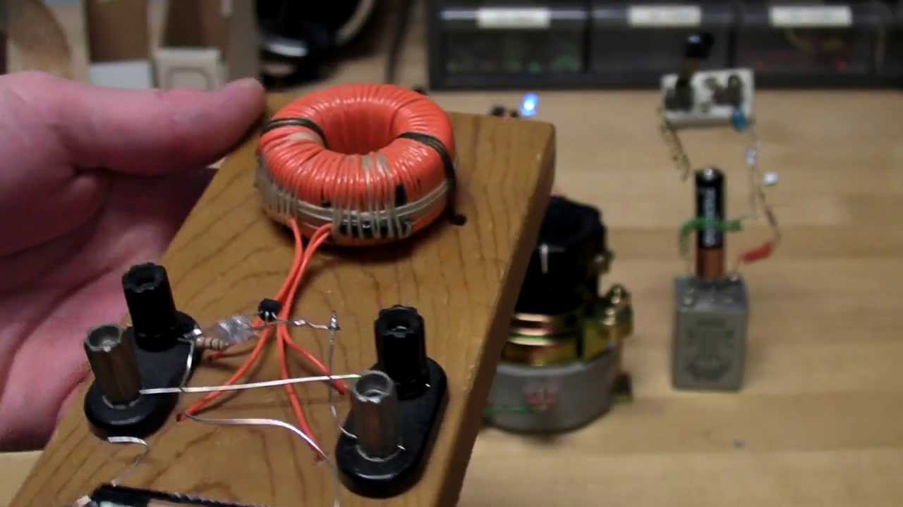 (#0095) Ordinary Joule Thief, Unusual Parts