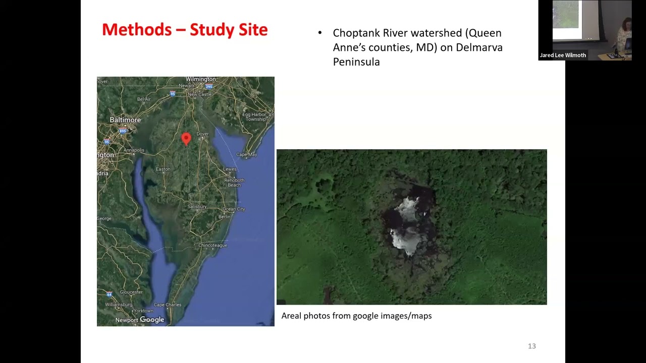 04-06-2022 Aileen Taylor: Diurnal Variability of Greenhouse Gases from Restored Freshwater Wetland
