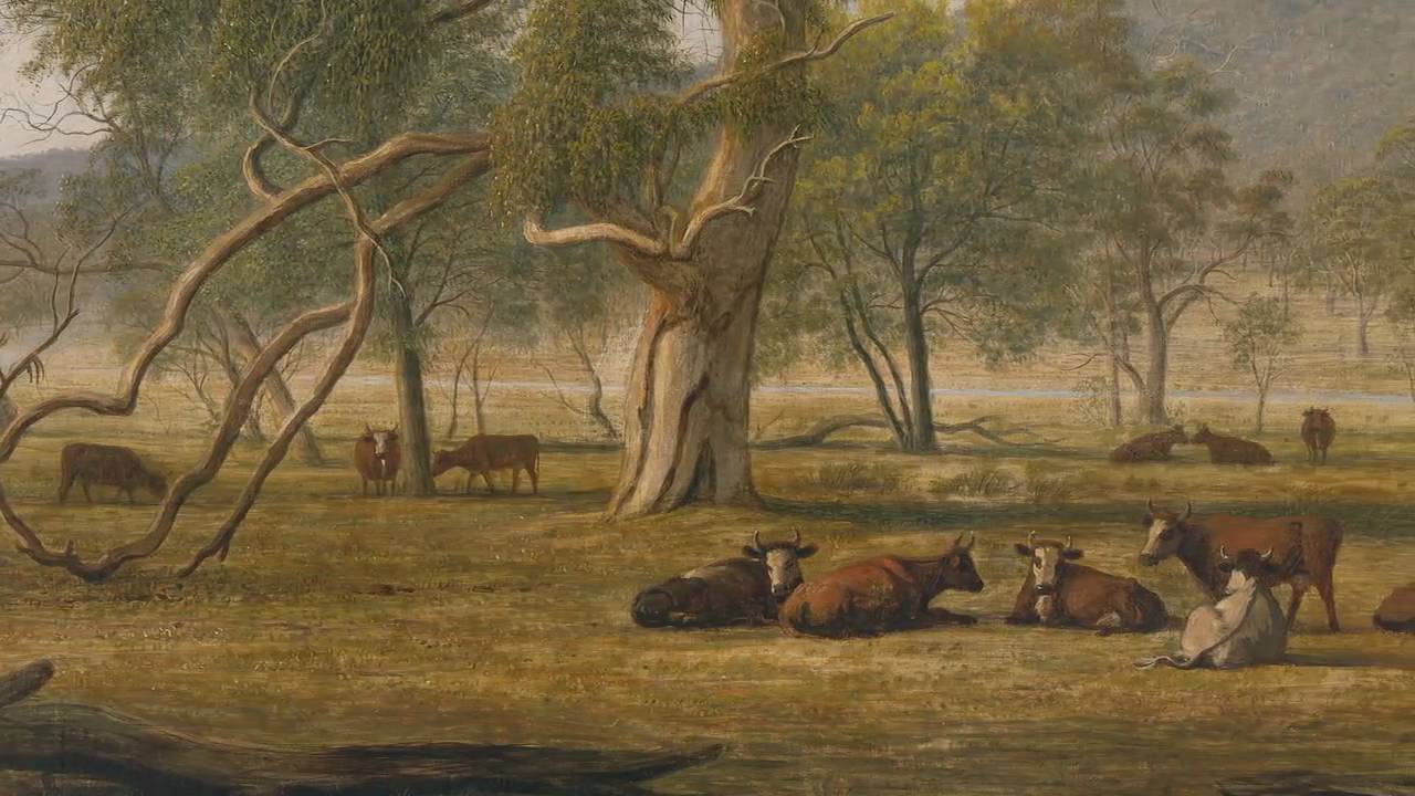 07 62257 - John Glover 'Patterdale landscape with cattle' c. 1833