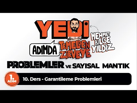 1. Adım 10. Ders Garantileme Problemleri - Mehmet Bilge YILDIZ