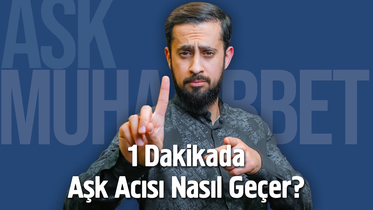 1 Dakikada Aşk Acısı Nasıl Geçer? | Mehmet Yıldız @hayalhanem