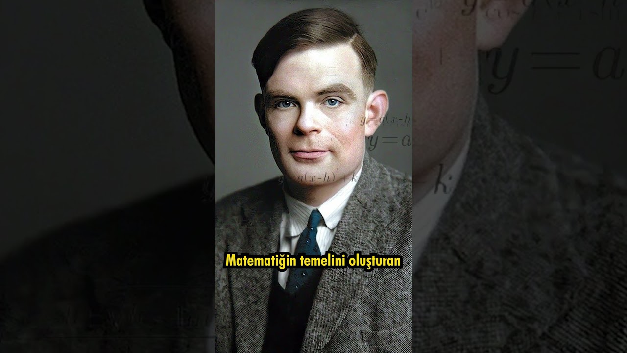 1 dakikada ALAN TURING #bilim #bilgisayar #teknoloji