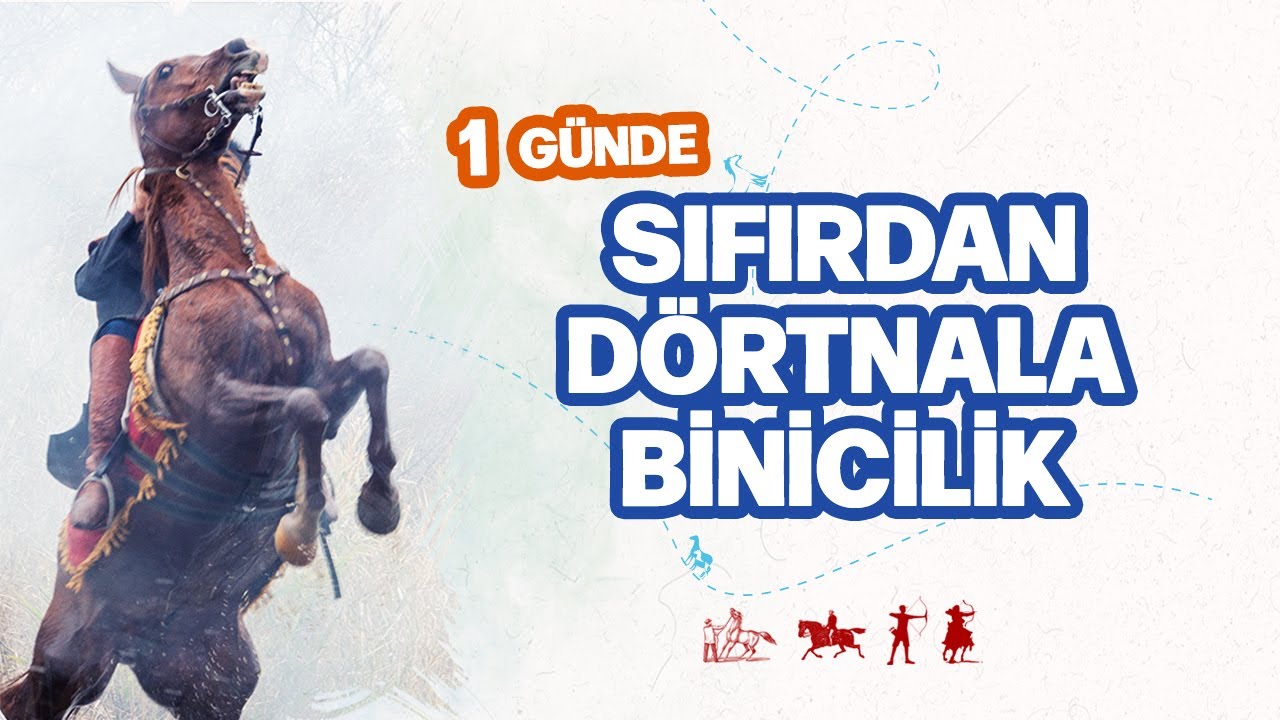 1 Günde Sıfırdan Dörtnala Binicilik Eğitimi | Ertan Erkekoğlu