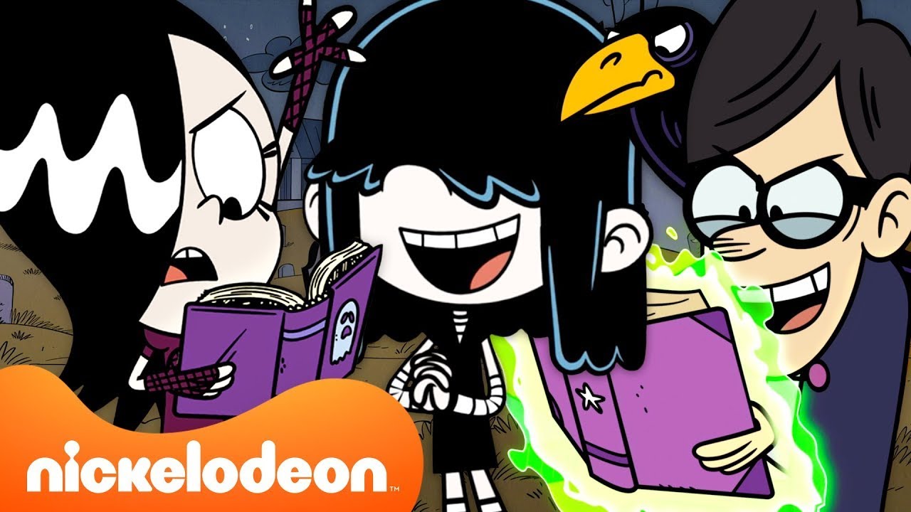 1 HOUR at Lucy's Mortician Club 🖤 | The Loud House | Nicktoons