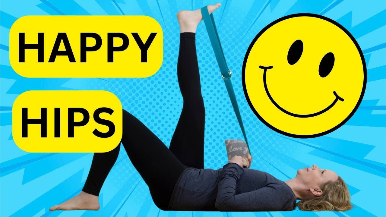 1 Hour Hatha Yoga for HAPPIER Hips & Lower Back | YWM 640