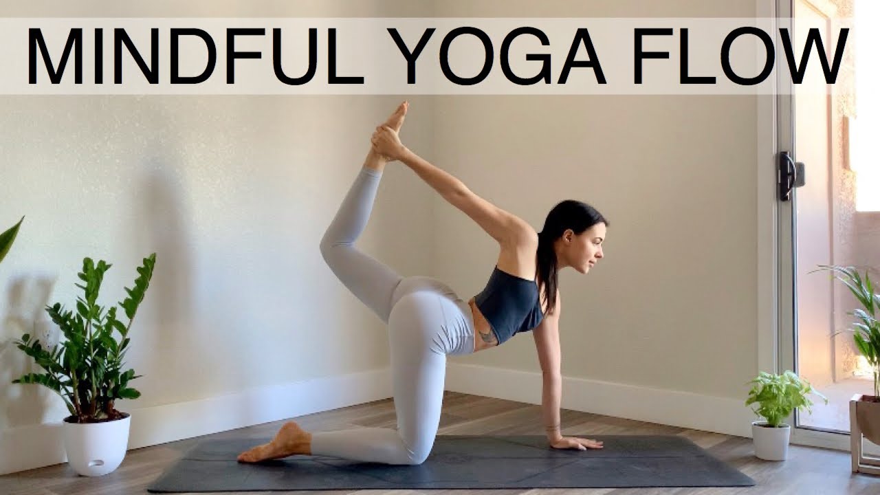 1 Hour Mindful Yoga Flow | Full Body Stretch - Intermediate Level Class