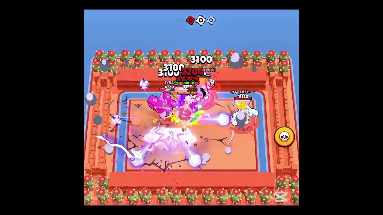 1 maisei vs 3 Frank #brawlstars